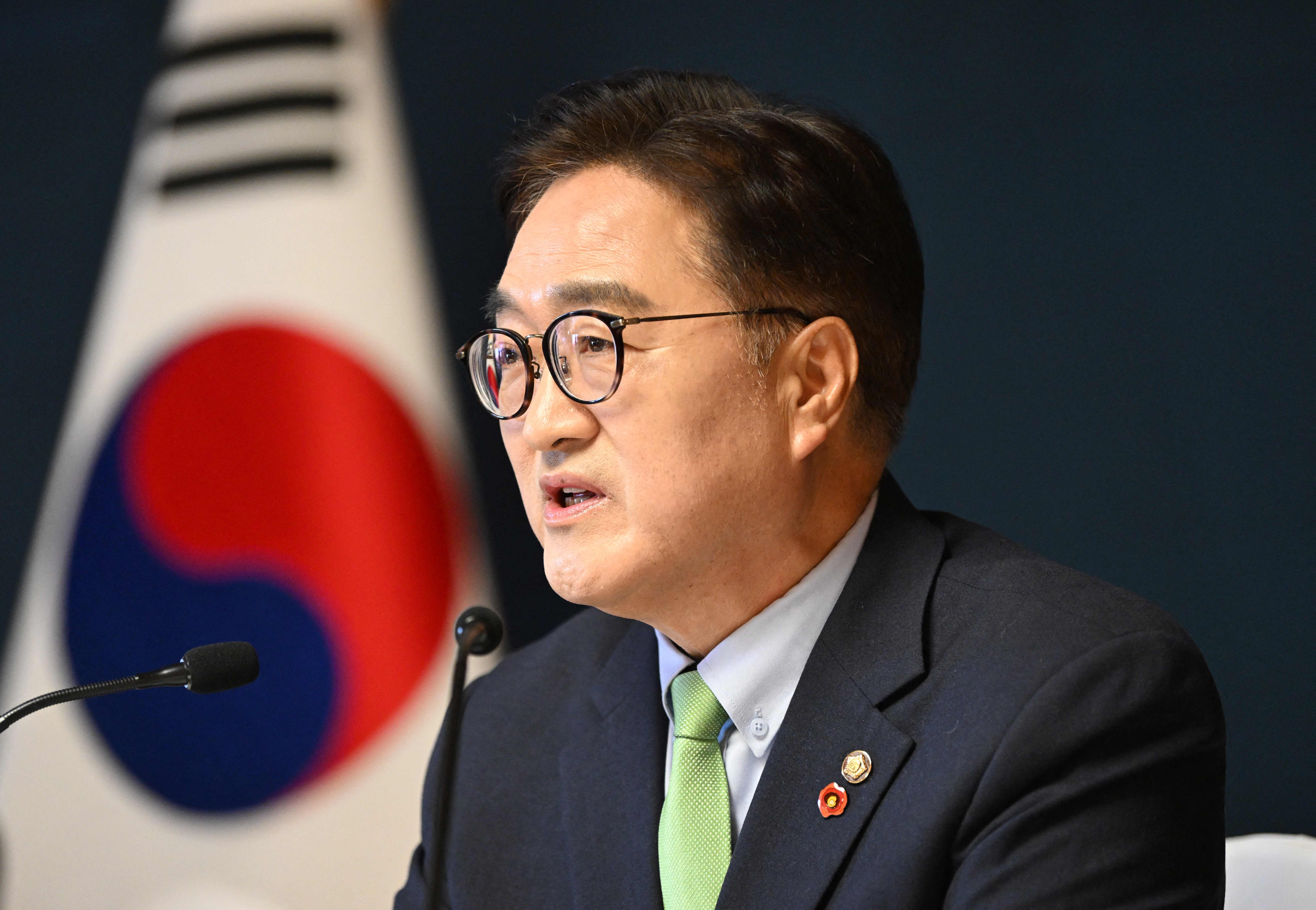 韓國國會議長禹元植明起訪華5日- 國際- 點新聞