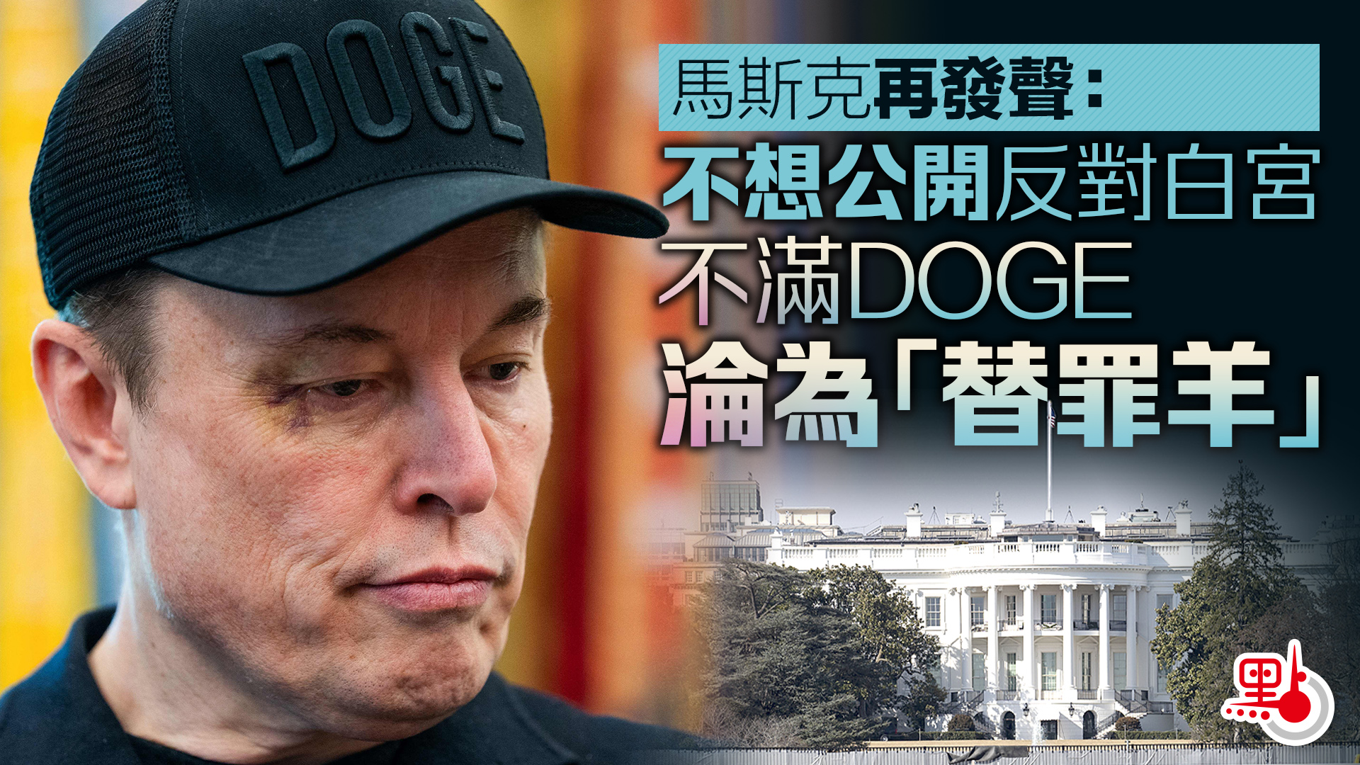 馬斯克再發聲：不想公開反對白宮不滿DOGE淪為「替罪羊」 - 國際- 點新聞