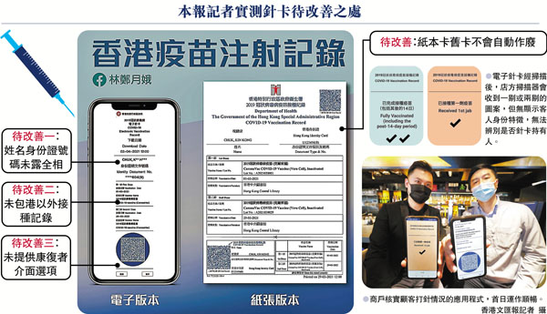 文匯報記者實測電子針卡三不足待改善 香港 香港文匯網