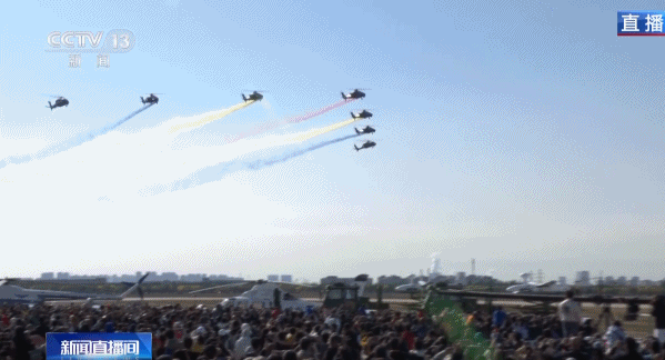 有片）直-20T震撼亮相！天津直博會飛行表演上演「空中芭蕾」 - 軍事