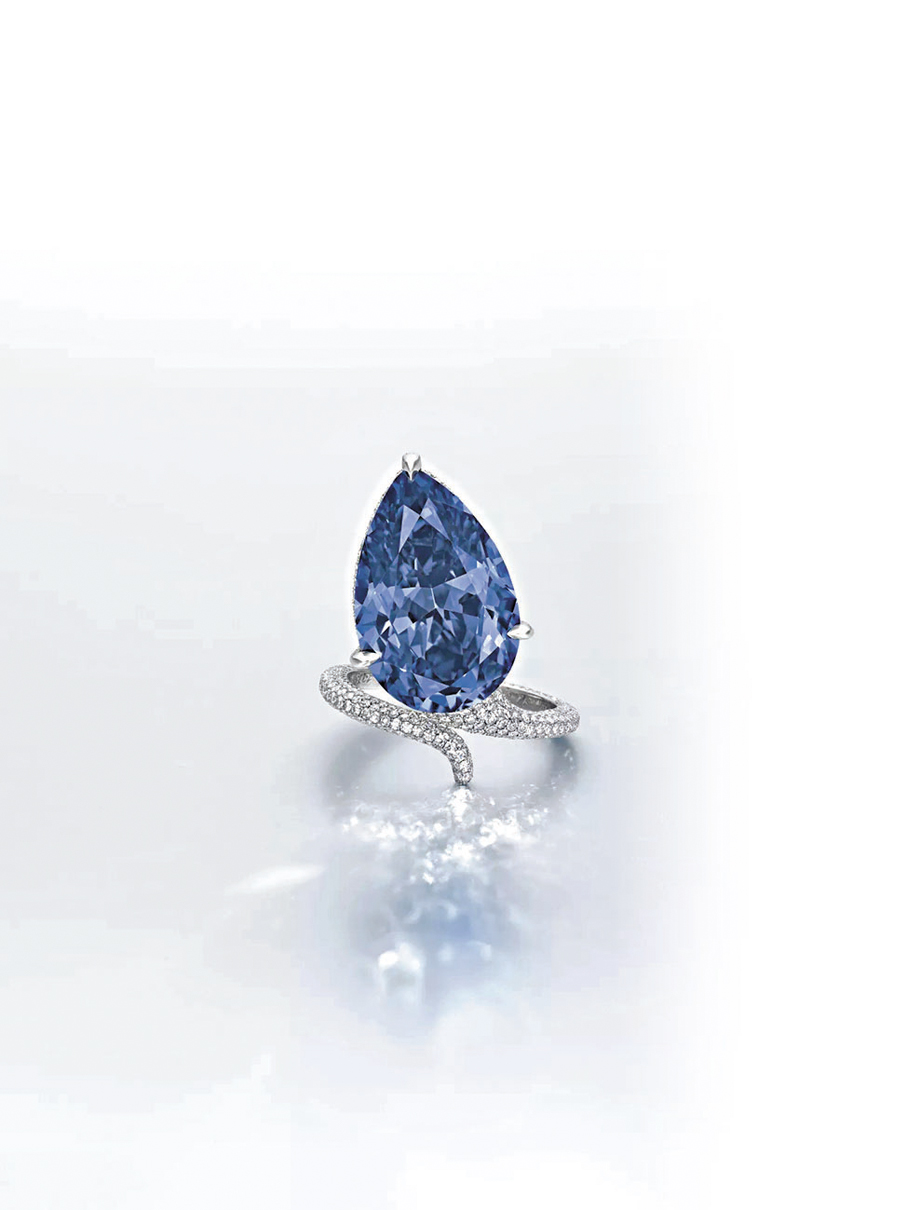 梅隆藍鑽」瑞士拍賣近2億港元成交點亮頂級彩鑽市場- 副刊- 香港文匯網