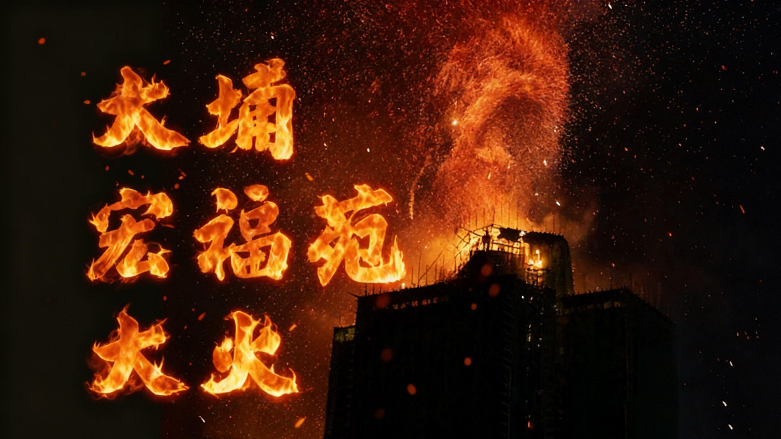 大埔宏福苑大火